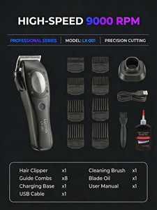 <span class=keywords><strong>ป</strong></span>ัตตาเลี่ยน<span class=keywords><strong>ตัดผม</strong></span>ลูคร็อกซ์ พรีเมียม รุ่นชาร์จไฟได้ สำหรับร้านเสริมสวย แบตเตอรี่ลิเธียมไอออน 4500mAh ชาร์จผ่าน USB กำลังไฟ 5W ชาร์จเร็ว - Product Image 4