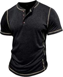 เสื้อยืดคอกลมแขนสั้นผู้ชายผ้าฝ้ายแท้คุณภาพสูง OEM ขายส่งแบบกำหนดเอง สีพื้นเรียบง่าย เสื้อกีฬา - Product Image 1