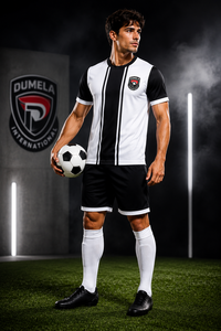 Uniforme de Fútbol Dumela International para Hombre, Verano, Manga Corta, Color Sólido, Secado Rápido, Transpirable, Antibacterial, Cuello Redondo, Poliéster - Product Image 5