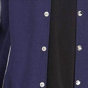 Veste de baseball à manches longues pour homme, design OEM, vente en gros, dernières créations, personnalisable, style uni, streetwear, écologique - Product Image 5