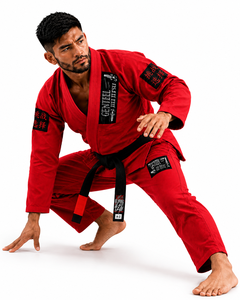 Custom BJJ Gi 450 GSM Pearl Weave 100% Cotton Brazilian Jiu Jitsu Uniform Shrink-Proof Breathable Durable Embroidery OEM Private - Product Image 5