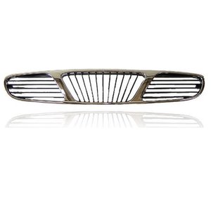 กระจังหน้าบนสำหรับ Daewoo Nubira ปี 1997-1999 96231418 96305150 DA1200104 กรอบโครเมียม กระจัง ABS สีดำ ขายส่ง - Product Image 1