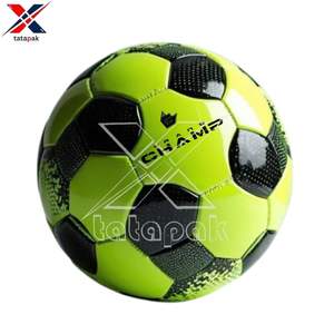 Ballon de football de qualité supérieure, taille 5, durable, écologique, coloré, en PU épais laminé PVC, idéal pour l'entraînement en extérieur - Product Image 5