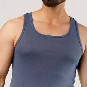 Débardeurs de sport décontractés pour hommes, maillots de gym sans manches, grandes tailles, vêtements en gros, hauts tricotés sans manches pour la musculation - Product Image 2