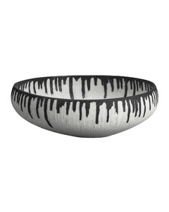 Tazón de Metal para servir fechas, aspecto único de alta calidad, negro, blanco, nuevas fechas, tazón elegante para el hogar, mesa, comida, frutas, uso para servir - Product Image 1