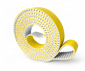 Cinghia di Distribuzione AT20 PU a Estremità Aperta con Anima in Filo d'Acciaio, Alta Precisione, Antiscivolo, Resistente all'Usura, per Trasmissione Industriale a Basso Rumore - Product Image 3