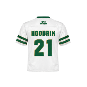 Ensemble de maillots de football américain sublimés personnalisés, nom du joueur, nom de l'équipe, 100% polyester, séchage rapide, évacuation de l'humidité, antibactérien - Product Image 3
