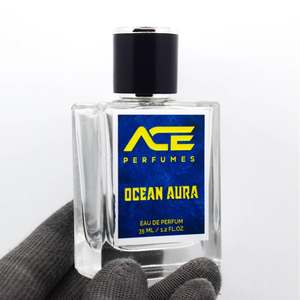 Autocollants personnalisés durables pour flacons de parfum en relief 3D |   Étiquettes en vinyle PVC de qualité supérieure, texture mate, imperméables, protection UV, feuille résistante - Product Image 1