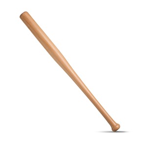 Bâton de baseball 34 pouces, barillet de 2,5 pouces, bois naturel, durable, monobloc, pour débutant - Product Image 2