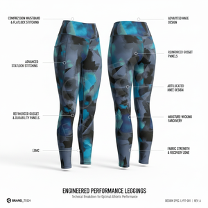 Leggings de Yoga y Gimnasio de Alta Calidad, Tejido Elástico de Poliéster, Cómodos, Sin Costuras, Compresión Ajustada, Logotipo Personalizado OEM, Pantalones de Gimnasio - Product Image 2