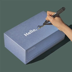 Biodegradable Wig Clothes Sweater Festive Packaging Kraft Tear Strip Paper Shipping Mailer Boxes With Custom Logo - Product Image 5