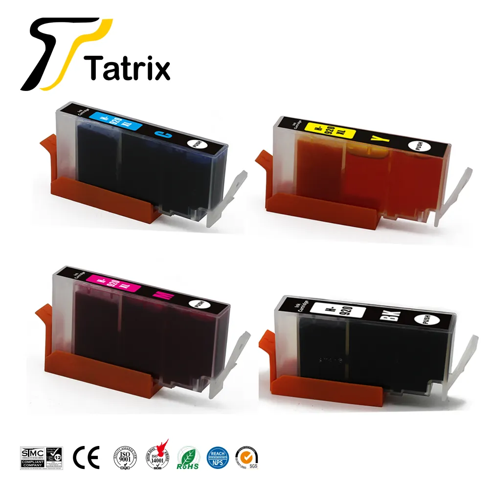 Tatrix 920XL 920 Premium Farb kompatibler Drucker Inkjet Ink Cartridge für HP Office jet 6500A 7500A 920Xl Tinten patrone