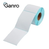 Etiquetas Adhesivas para Códigos de Barras de Primera Calidad, 40x30mm 60x40mm, Resistentes al Agua, Aceite y Rayones, Fuerte Adhesión por Fusión en Caliente, en Promoción