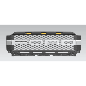 Griglia Anteriore con Luci LED Stile Raptor per FORD F150 2021, Copertura Decorativa per Paraurti - Product Image 5