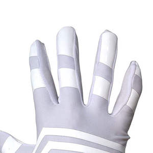 Gants de football américain personnalisés pour l'hiver, extérieur, doigts entiers, adhérence pour receveur, unisexe, poignet réglable, avec logo d'équipe - Product Image 4