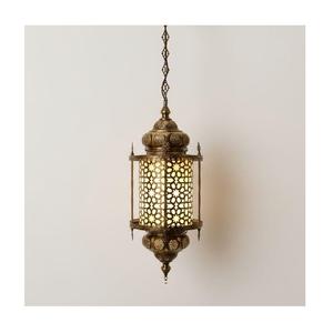 Lanternes décoratives en métal ajouré ou lanternes marocaines en métal pour la décoration de l'Aïd et du Ramadan - Product Image 3