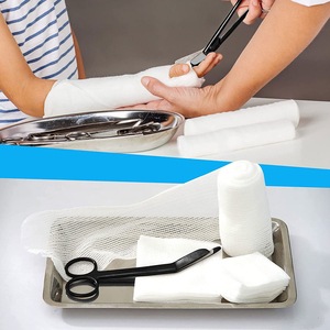 Industrial Grade Stainless Steel Customized OEM Reusable <b>Left</b> <b>Handed</b> Foldable Bandage <b>Scissors</b> with 3-Year Warranty Custom - Product Image 5