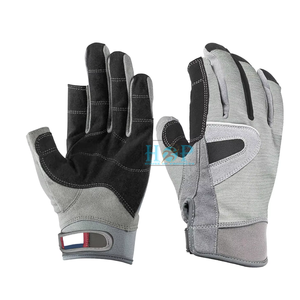 Guantes de Vela Premium para Hombre y Mujer con Palma Reforzada Antideslizante, Material Transpirable y Ligero, Cierre de Muñeca Ajustable - Product Image 1