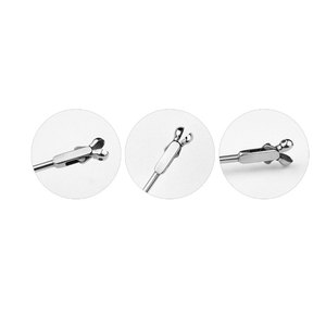 ArthoPunch Coupe ovale 15 °   Poinçons droits d'arthroscopie à tige gauche Wishbone (diamètre de la tige 3,4 mm) Instruments chirurgicaux - Product Image 6