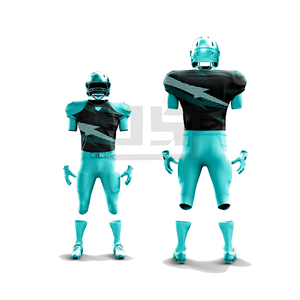 Maillot de football personnalisé JAMEZ SPORTS avec nom d'équipe - Unisexe adulte, antibactérien, séchage rapide, 100% coton polyester, manches courtes - Product Image 1