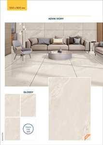 BOSCO DOVE - Azulejos de Porcelana Pulida con Acabado Brillante, Formato Grande 1200x1800, Acabado Mate Rústico y Acabado de Alto Brillo - Product Image 3