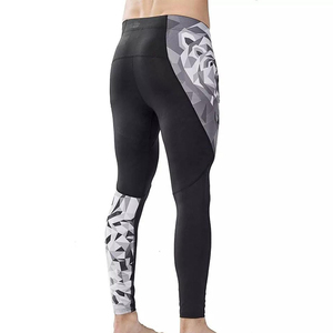 Wholesale Top Quality <b>Men's</b> Compression Workout Tights Personalized Athletic Training Yoga Pants Cheap <b>Base</b> <b>Layer</b> Leggings - Product Image 6