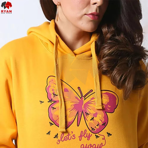 Sweats à capuche anti-boulochage pour femme, couleur personnalisée, grandes tailles, respirants, services OEM et ODM disponibles - Product Image 3