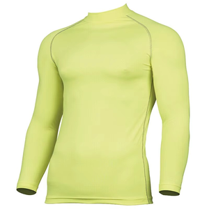 Camiseta Deportiva de Secado Rápido para Hombre, con Protección Solar UPF50+, Transpirable, Cuello en V, para Gimnasio y Ejercicio, con Logotipo Frontal - Product Image 1