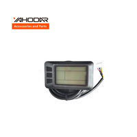 Afficheur LCD intelligent Yahodar Ebike KT-LCD7U en acier avec USB, étanche, prise SM, connecteur LCD, contrôleur KT, 24V 36V 48V