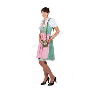Bright New Arrival Mini Bavarian Dirndl <b>Skirt</b>/<b>Halloween</b> Echo Costume (Women's) - Product Image 5