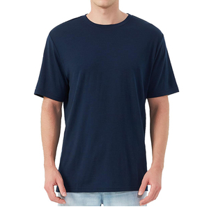 Camiseta larga para hombre, estilo casual, moderno, urbano, corte ajustado y holgado, transpirable, de algodón, cómoda. - Product Image 5