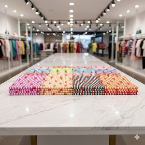 Tela de Algodón Popelín Peinado, Ecológica, Orgánica, Transpirable, Absorbente de Humedad, Ligera, para Prendas de Niñas - Product Image 2