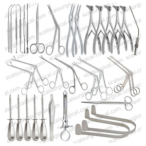 Juego Básico de Cirugía Nasal de 34 Piezas, Instrumentos Quirúrgicos ORL para Rinoplastia y Septoplastia, Juego Quirúrgico Profesional de Acero Inoxidable - Product Image 6