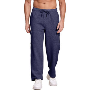 Pantalones de hombre lavados, estilo de moda 2026, fabricantes personalizan pantalones de hombre, joggers desgastados, pantalones de hombre lavados, servicio OEM - Product Image 2