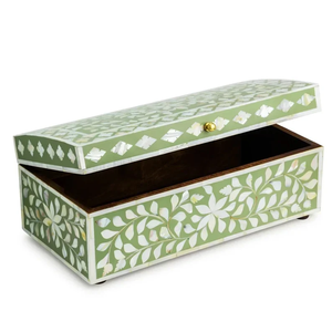 Organizador de Joyas de Madera Hecho a Mano de Lujo con Incrustaciones de Madreperla, Embalaje Personalizado de Alta Calidad, Modelo NEHA ENTERRISES - Product Image 1