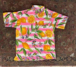 Chemise décontractée pour homme en sergé hawaïen à manches courtes, imprimé feuilles tropicales, noir et vert, pour les vacances d'hiver, respirante et écologique - Product Image 3