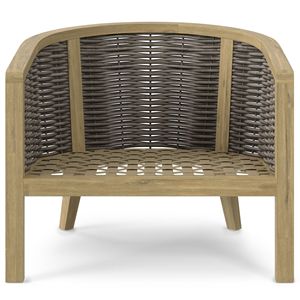 Set di 2 Sedie da Conversazione per Esterni in Materiale Naturale Parkside - Product Image 6