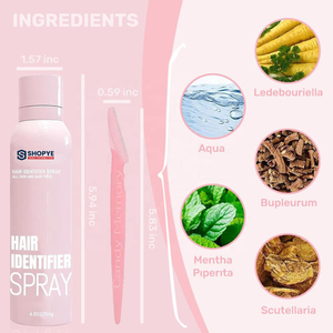 Effective Facial Hair Care for Sensitive Skin Gentle Body and Face Shaving Hair Removal <b>Spray</b> Shaving <b>Set</b> - Product Image 6