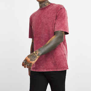 Camiseta de secado rápido con lavado ácido para hombre, material suave, la mejor fabricación, sostenible, de alta calidad, en oferta, camisetas con lavado ácido para hombre - Product Image 5