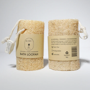 Esponja Natural de Luffa de 20cm, Ecológica, para Ducha, No se Pega, Buena Absorción, Toallas de Cocina, Baño - Product Image 6