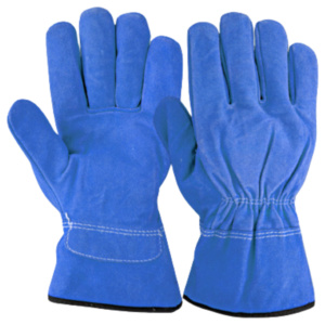 High Quality Cowhide Split Leather <b>Driver</b> <b>Gloves</b> Breathable Anti-static Adjustable Wristlet Industrial Safety Work Wear - Product Image 6