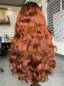 Vietnamita Super Double Drawn Virgin Hair Single Weft Body Textura ondulada Precio al por mayor Remy Tape-In Pre-Bonded Style 100g - Product Image 4