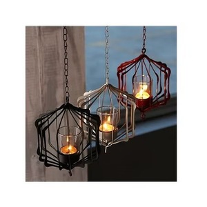 Portavelas metálico de lujo, ideal para espacios de oficina y entornos comerciales. - Product Image 3