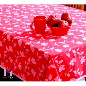 Venta al por mayor de Mantel de algodón en forma de rectángulo lavable y para Hotel restaurante Catering Hogar y usos de banquetes - Product Image 1