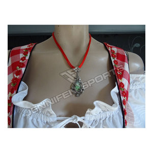 New German <b>Halloween</b> Party Cosplay Carnival Adult Echo Oktoberfest Dirndl Dress Bavarian Beer Festival Costume Cotton - Product Image 4