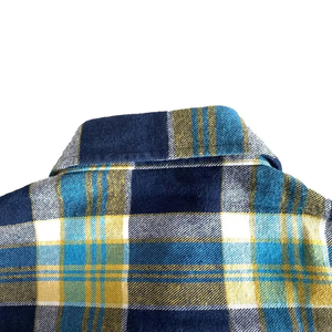 Streetwear Style Custom Sublimation Print Patch Long Sleeve Plaid Shirt Low MOQ Checked Lumberjack <b>Jackets</b> <b>Flannel</b> Fashion Shirt - Product Image 5