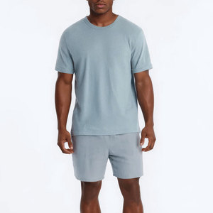 Men's Plain Cotton <b>Tshirt</b> Oneck Short Sleeve Trendy Design Solid Color Casual Wear Oversized Drop Shoulder Men Solid <b>Tshirt</b> 2026 - Product Image 5