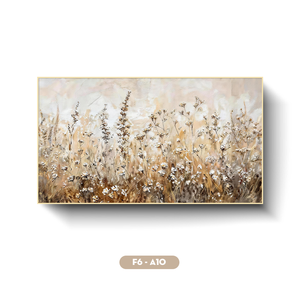 Gallery-Grade Floral Oil <b>Canvas</b> Print HALO Authentic Vietnam Edition HALO Brand Original Handmade <b>Canvas</b> Painting <b>Frame</b> F6-A10 - Product Image 1
