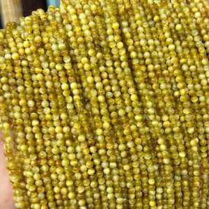 Cuentas de ojo de tigre amarillo, cuentas redondas de piedras preciosas naturales, hilo de cuentas para hacer joyas, manualidades DIY, venta al por mayor - Product Image 3