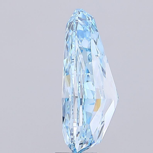 Diamant de laboratoire vert vif fantaisie de qualité supérieure, taille poire, certifié IGI, CVD, diamant en vrac, haute clarté, pierre de qualité supérieure pour la fabrication de bijoux. - Product Image 5